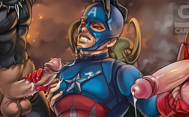 Great gay hentai comix for superheroes fan